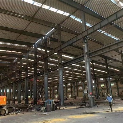 Gabled Frame Steel Warehouse