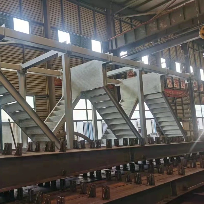 Staircase in Steel Structure factory Staircase in Steel Structure factory